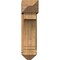Ekena Millwork Imperial Arts and Crafts Rough Sawn Bracket w/ Offset Brace, Western Red Cedar, 8"W x 22"D x 30"H BKT0806X22X30IMP03RWR - alternate 2